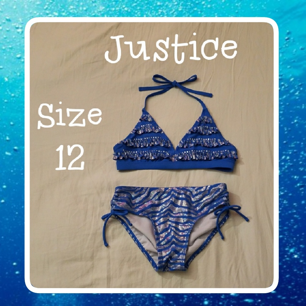 Justice Swimsuit -  Girls Size 12